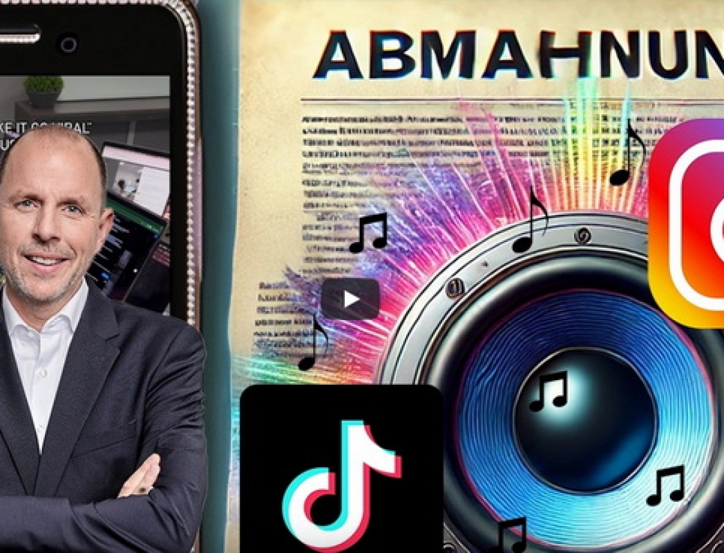 Teure Musik-Abmahnungen für Nutzung der Instagram- &amp; TikTok-Bibliothek | IPPC Law &amp; SoundGuardian